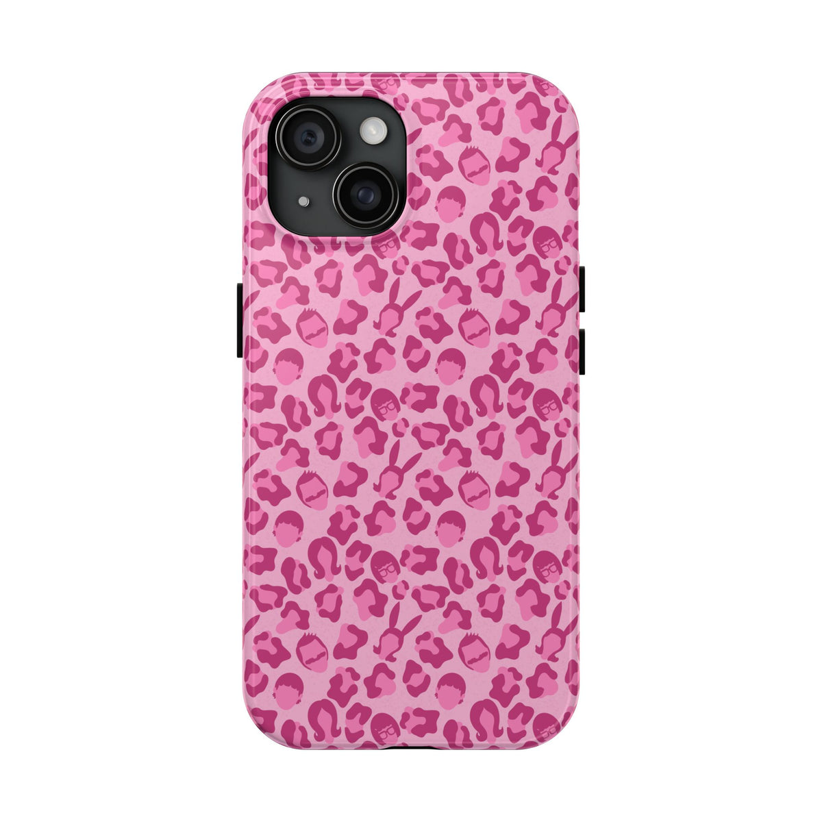 Pink Leopard Print Belchers Phone Case (iPhone, Samsung) Not MagSafe!