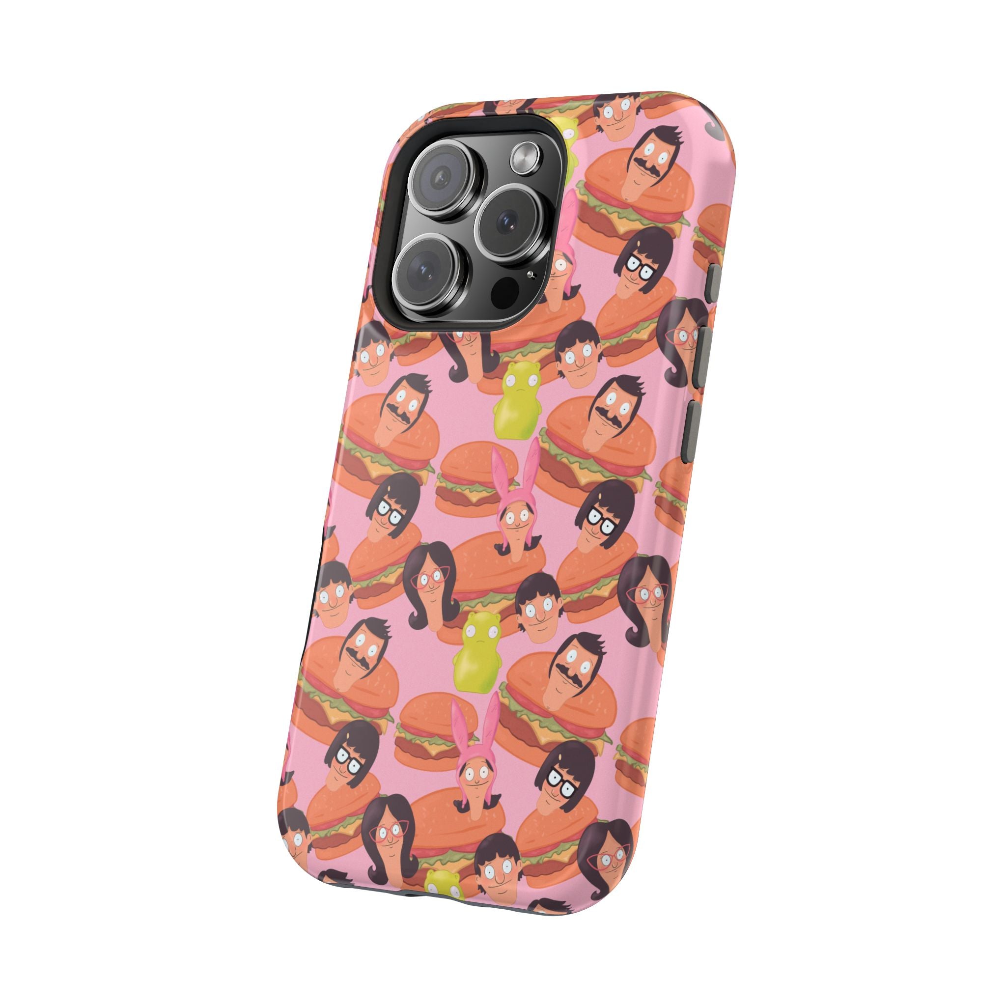 Belcher's Burger Time - Pink Magnetic Impact-Resistant iPhone Case