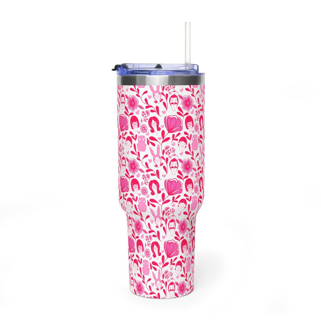 Belcher's Pink Fine China 40oz Tumbler