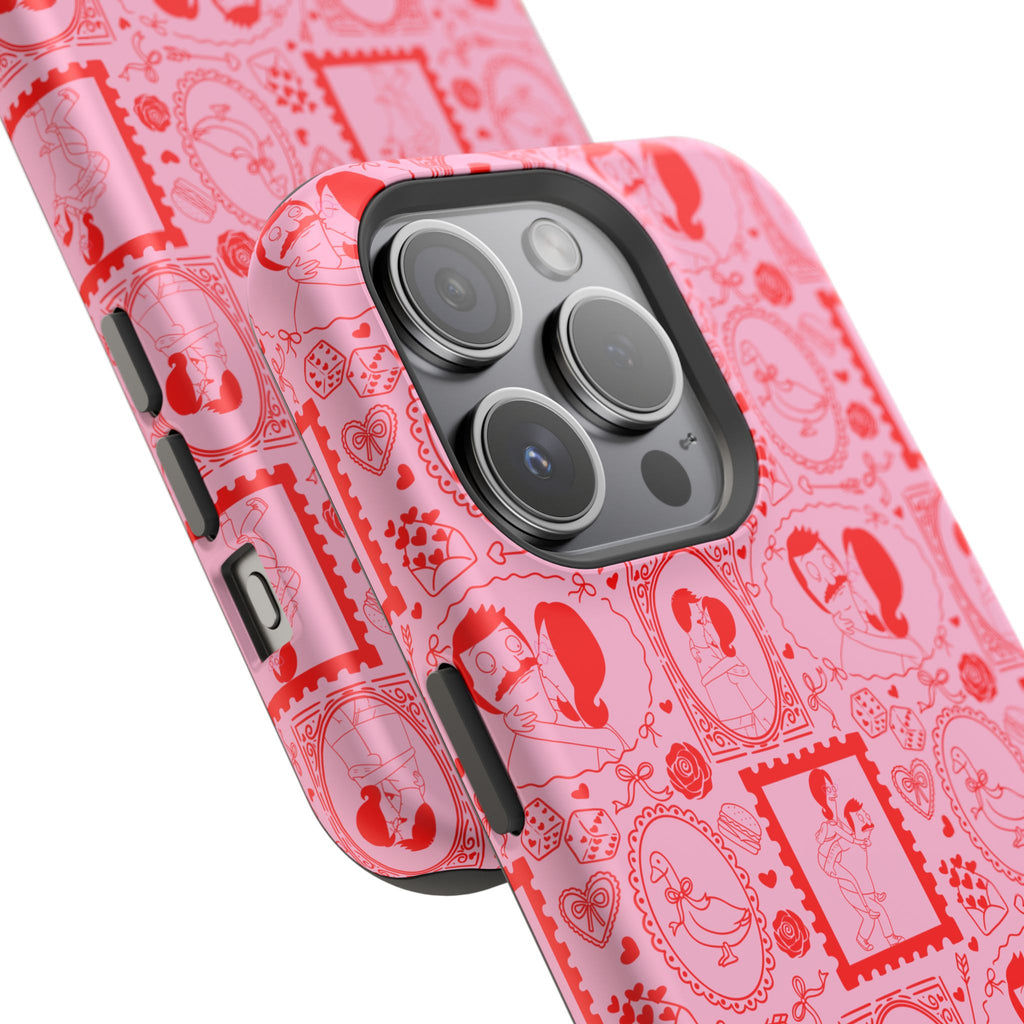 Linda & Bob Valentine's iPhone Case – Magnetic Impact-Resistant PINK