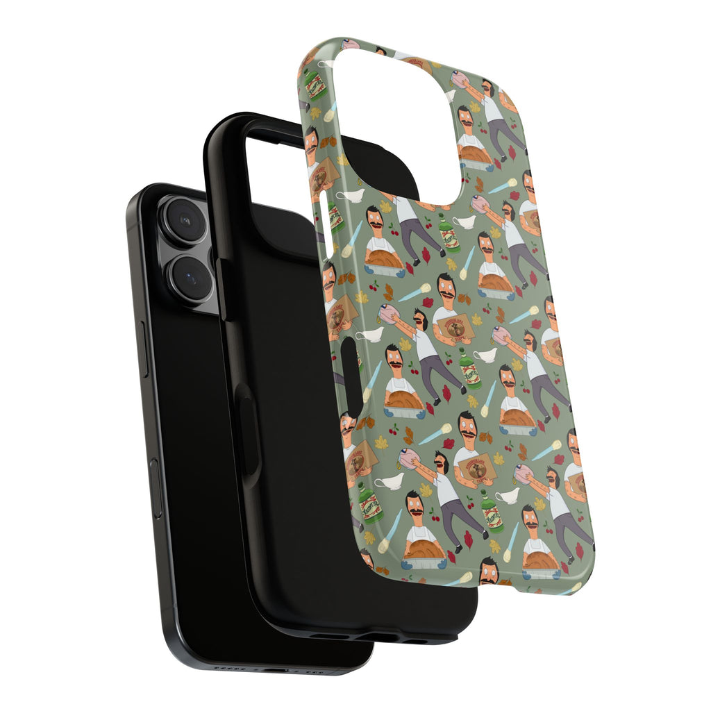 Bob's Burgers Inspired Thanksgiving Bob V1 Tough Case for iPhone, Samsung, and Google Phones