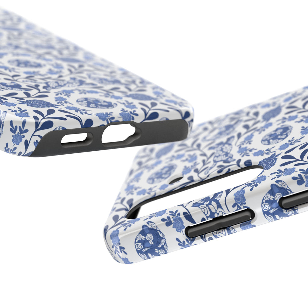 Kitty Fine China Tough Phone Case (iPhone, Samsung) Not MagSafe!