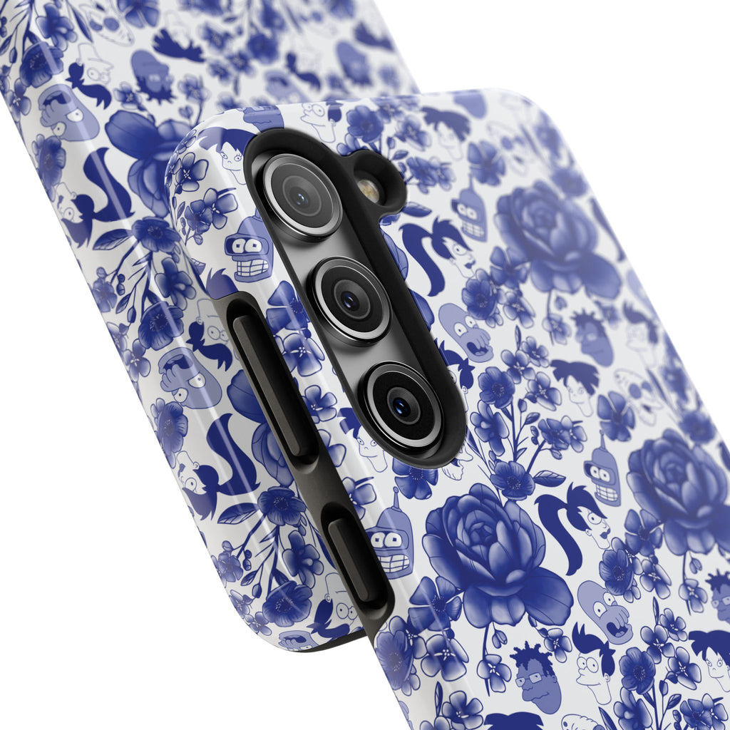 Futurama Inspired Fine China Tough Phone Case (iPhone, Samsung) Not MagSafe!