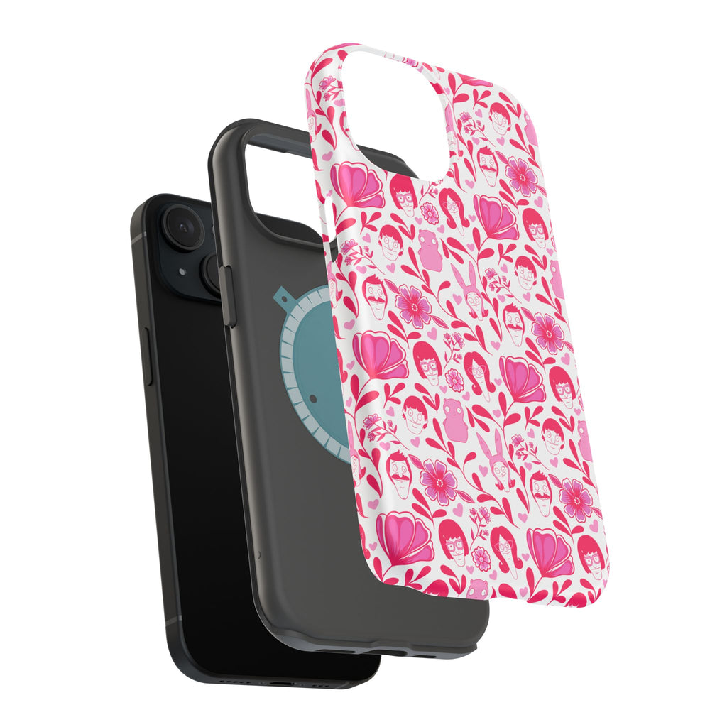 Belcher's Fine China iPhone Case V1 Pink – Magnetic Impact-Resistant