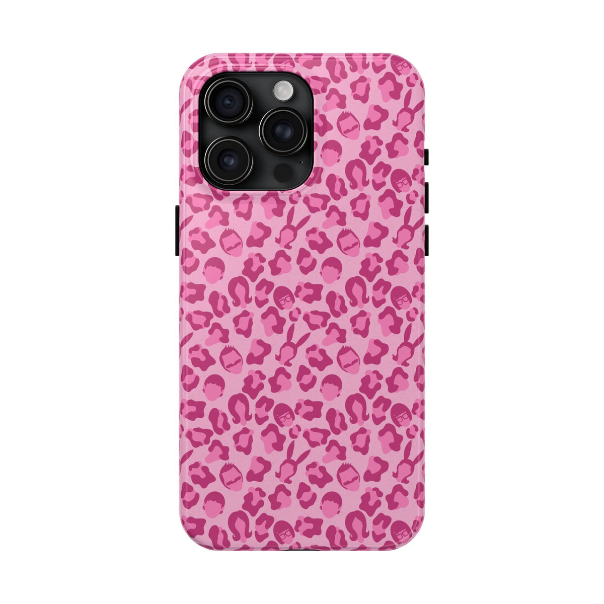 Pink Leopard Print Belchers Phone Case (iPhone, Samsung) Not MagSafe!