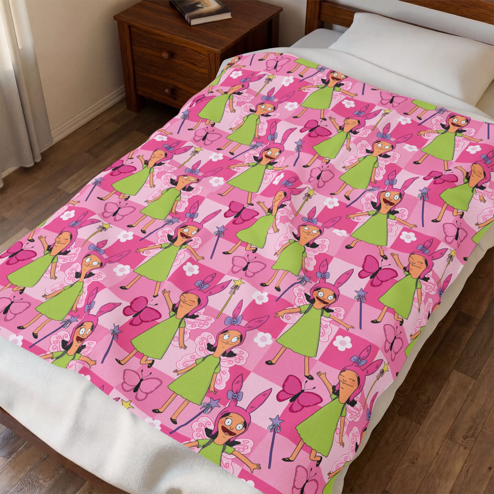 Alternate Universe Pixie Promenade Louise Plush Blanket