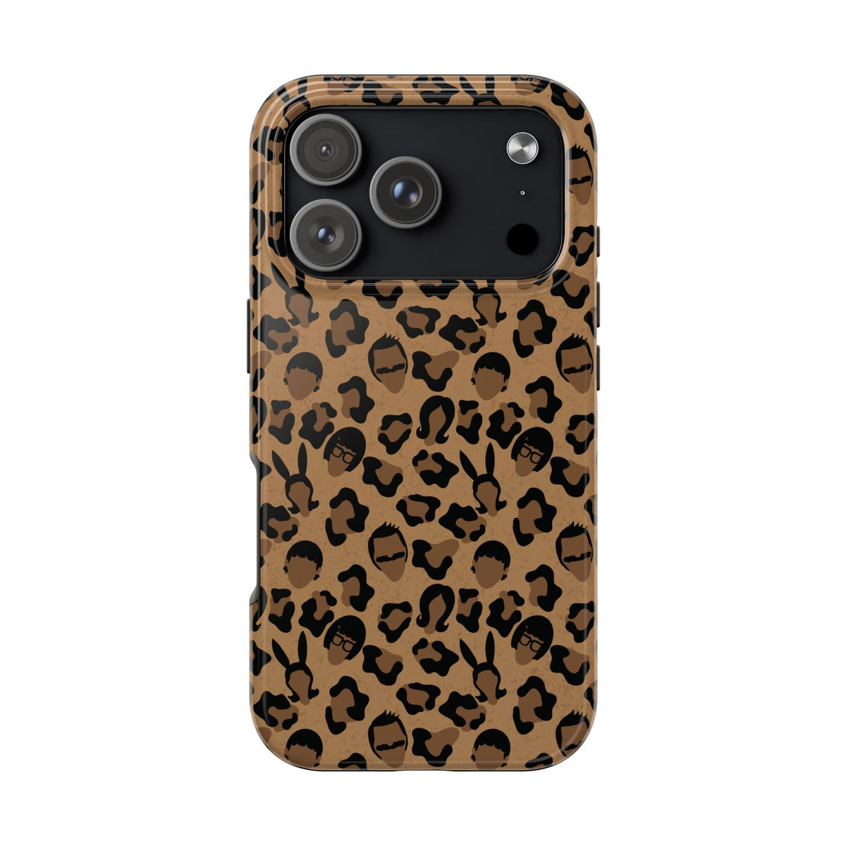 Leopard Print Belchers Phone Case (iPhone, Samsung) Not MagSafe!