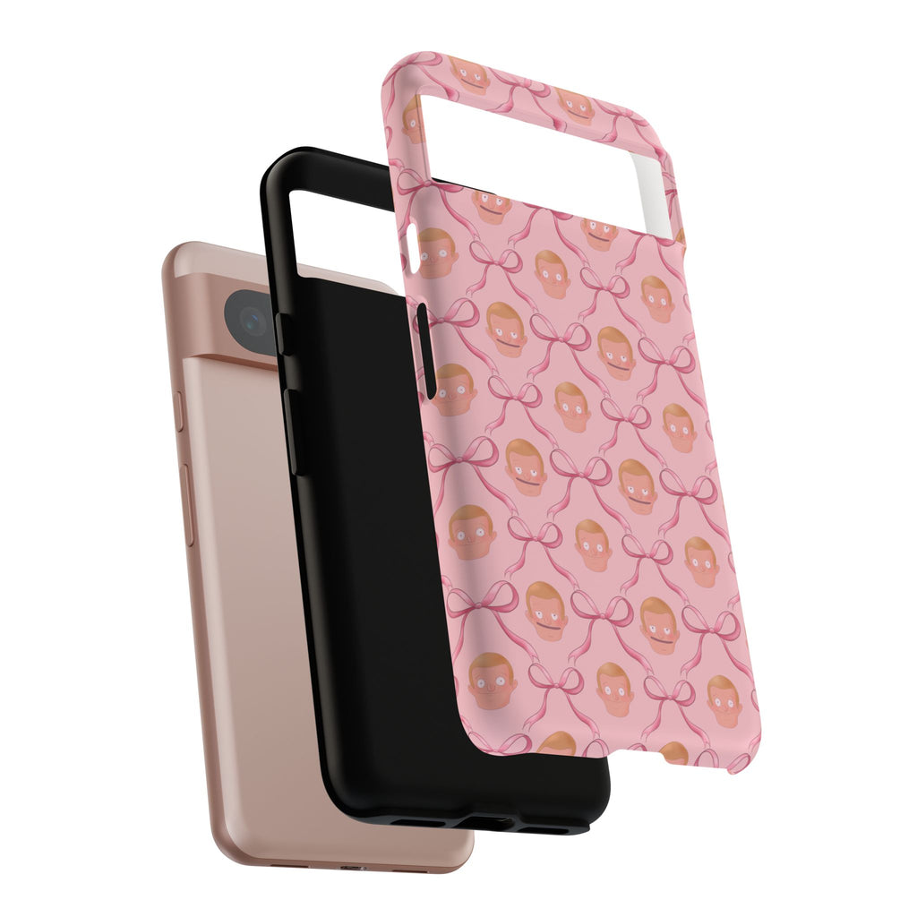Bob's Burgers Inspired Regular Size Rudy Pink Coquette Tough Case for iPhone, Google, and Samsung