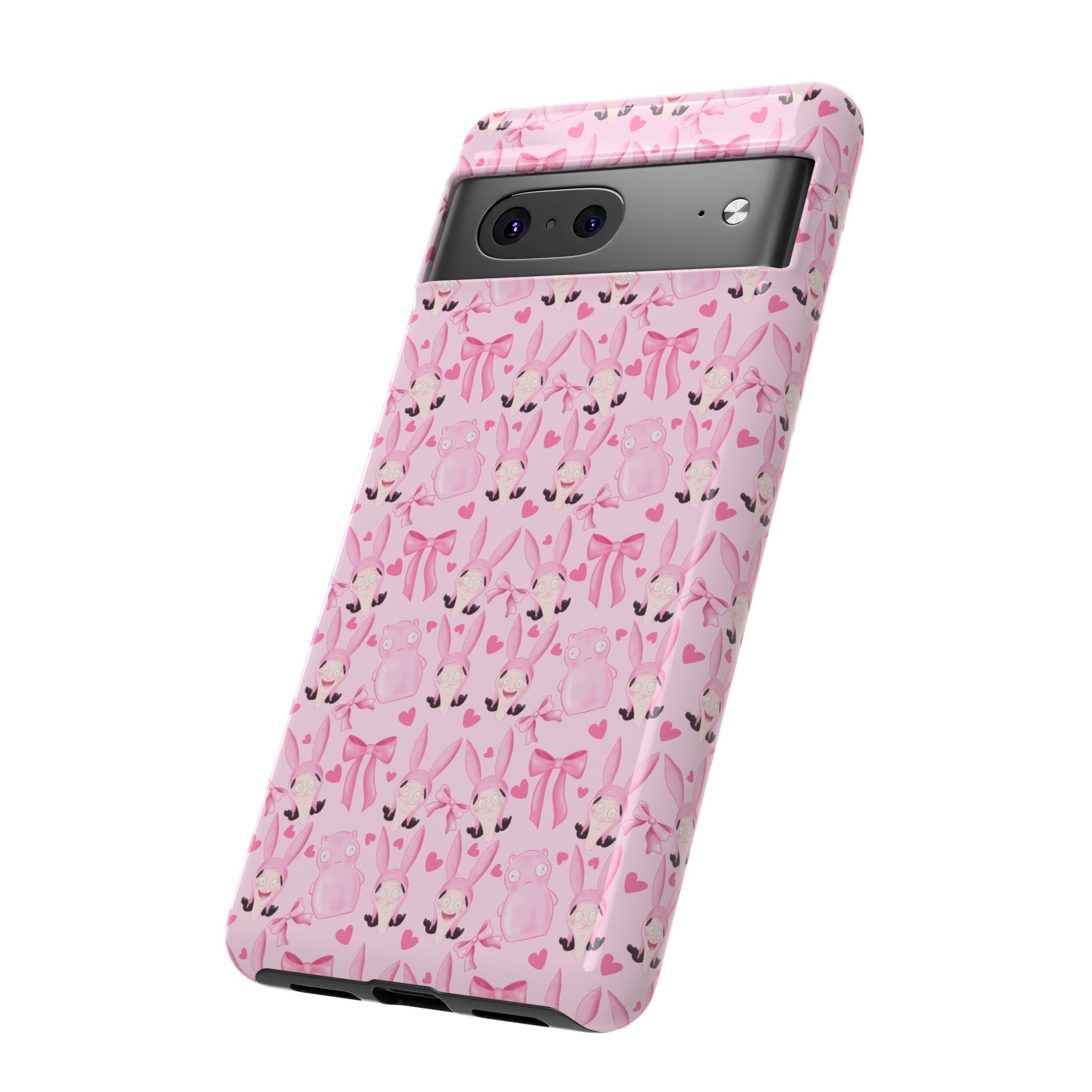 Bob's Burgers Inspired Coquette Louise Tough Case for iPhone, Google, and Samsung