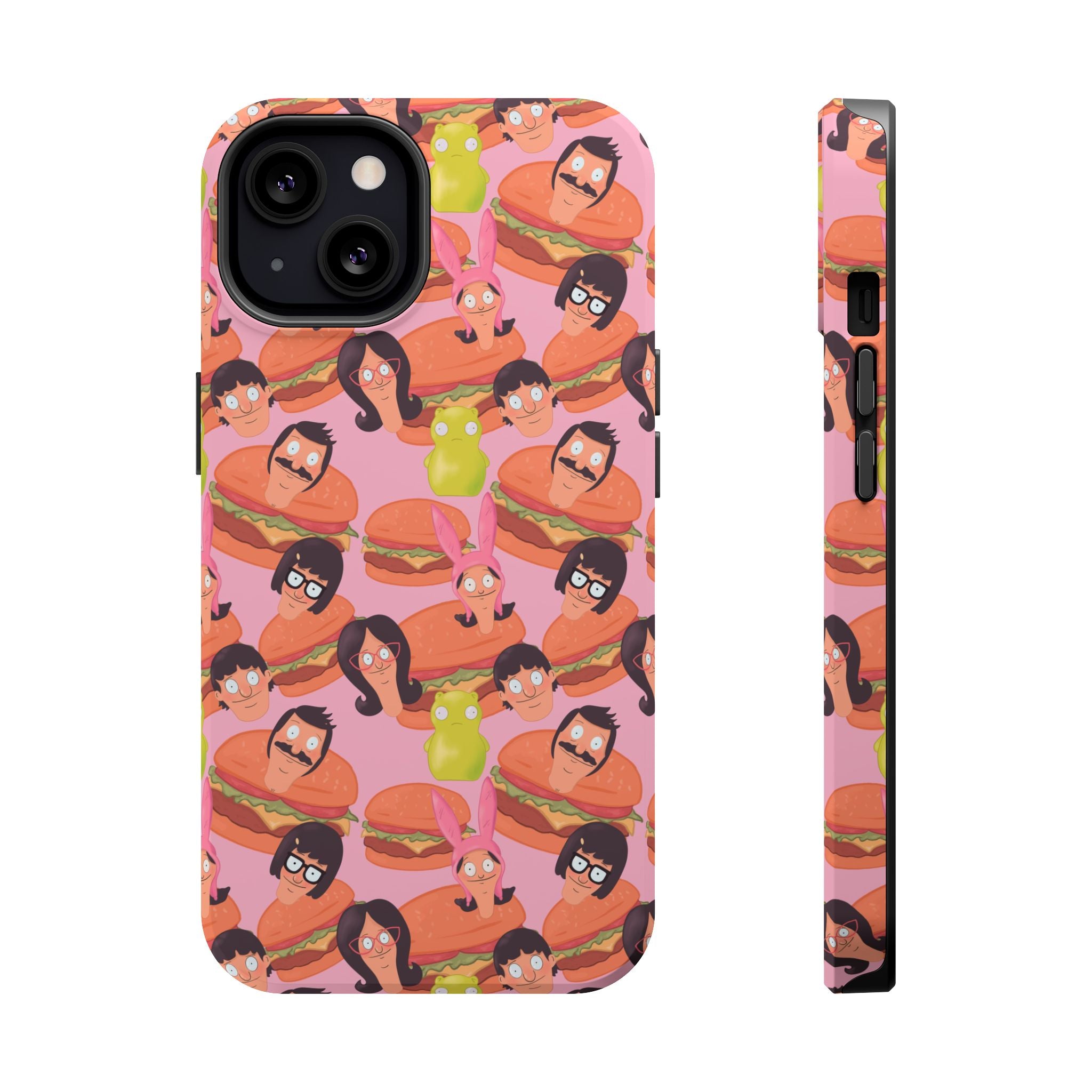 Belcher's Burger Time - Pink Magnetic Impact-Resistant iPhone Case