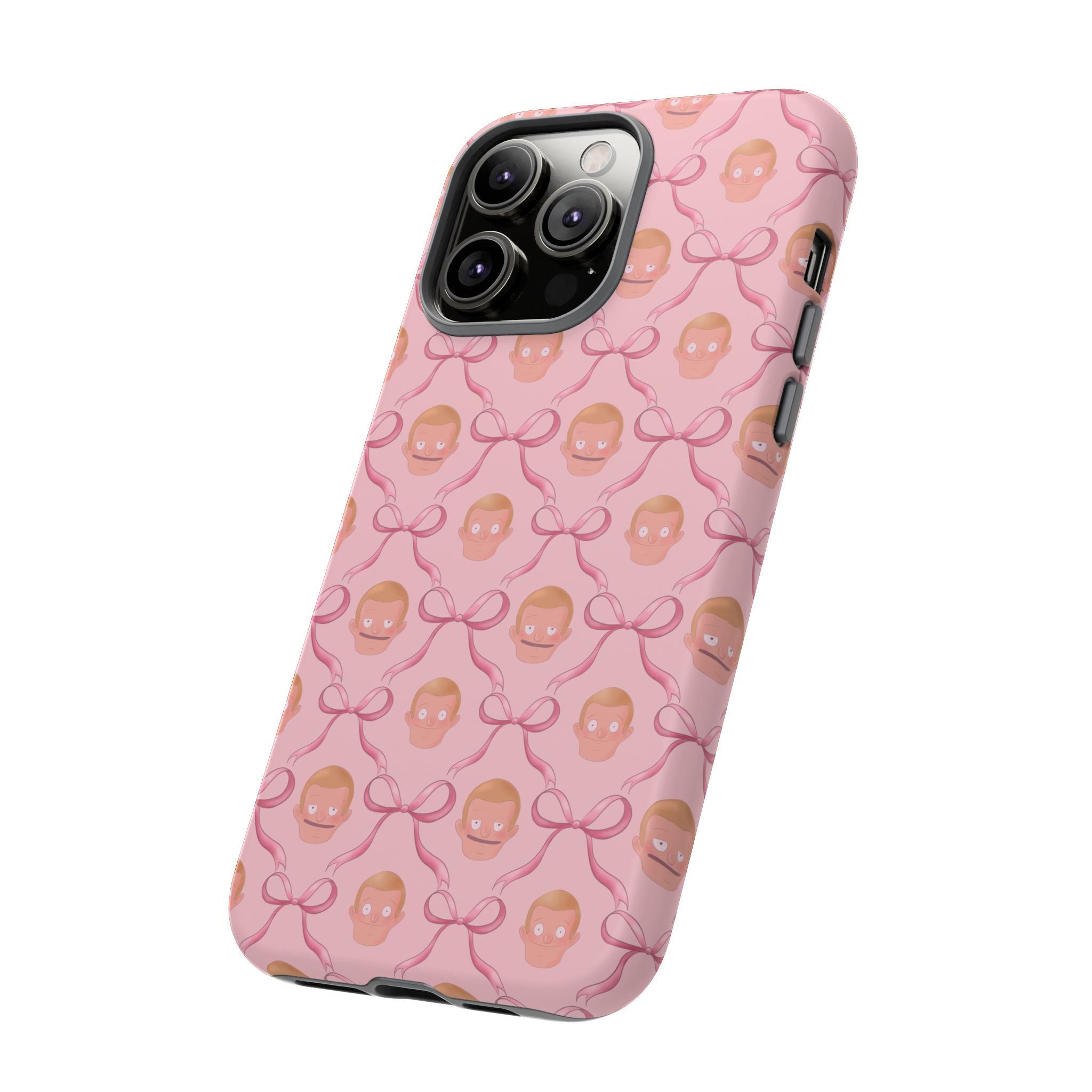 Bob's Burgers Inspired Regular Size Rudy Pink Coquette Tough Case for iPhone, Google, and Samsung