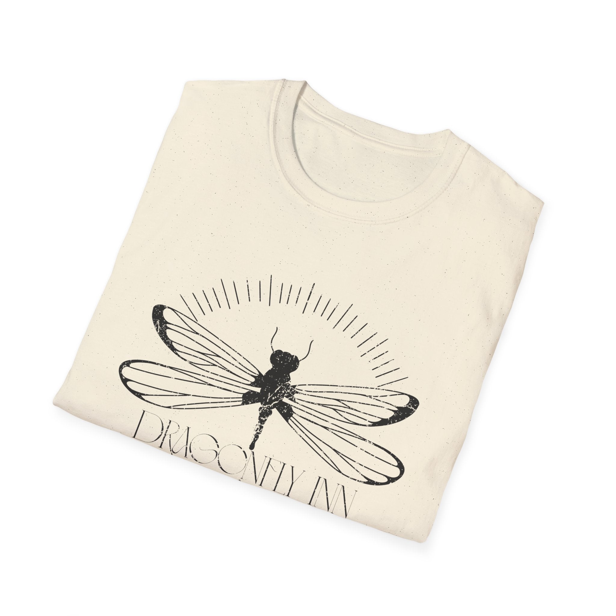 Dragonfly Inn Inspired Graphic Unisex T-Shirt, Nature Lover Gift, Boho Tee, Summer Outfit, Casual Wear, Eco-Friendly Apparel