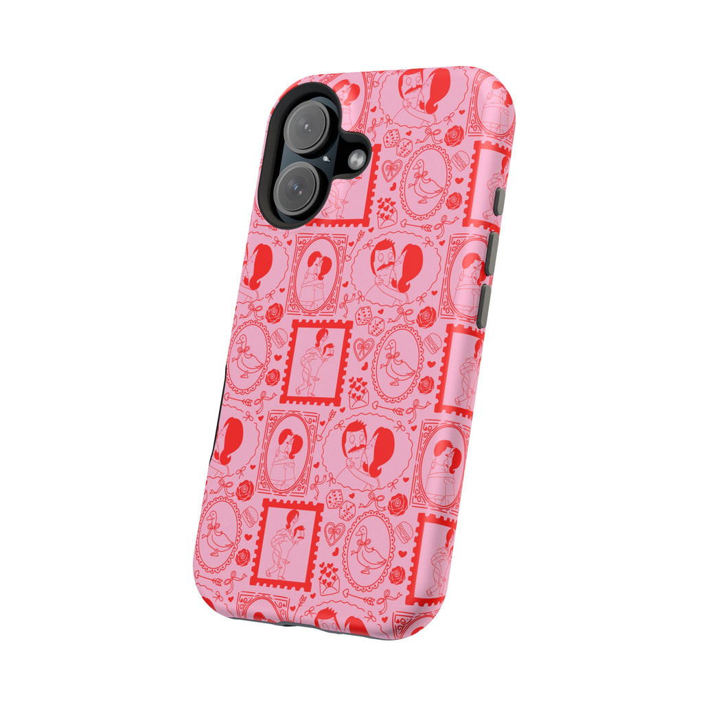Linda & Bob Valentine's iPhone Case – Magnetic Impact-Resistant PINK