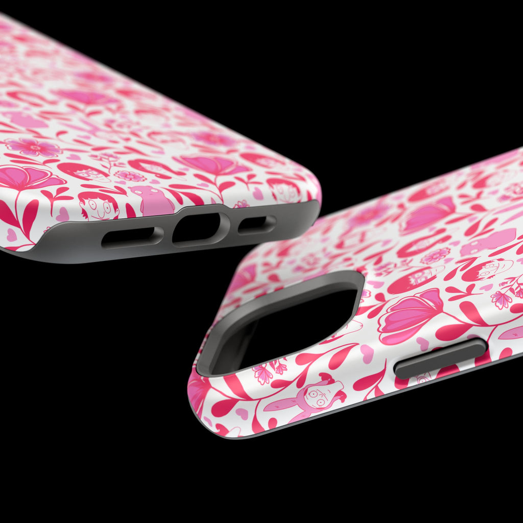 Belcher's Fine China iPhone Case V1 Pink – Magnetic Impact-Resistant