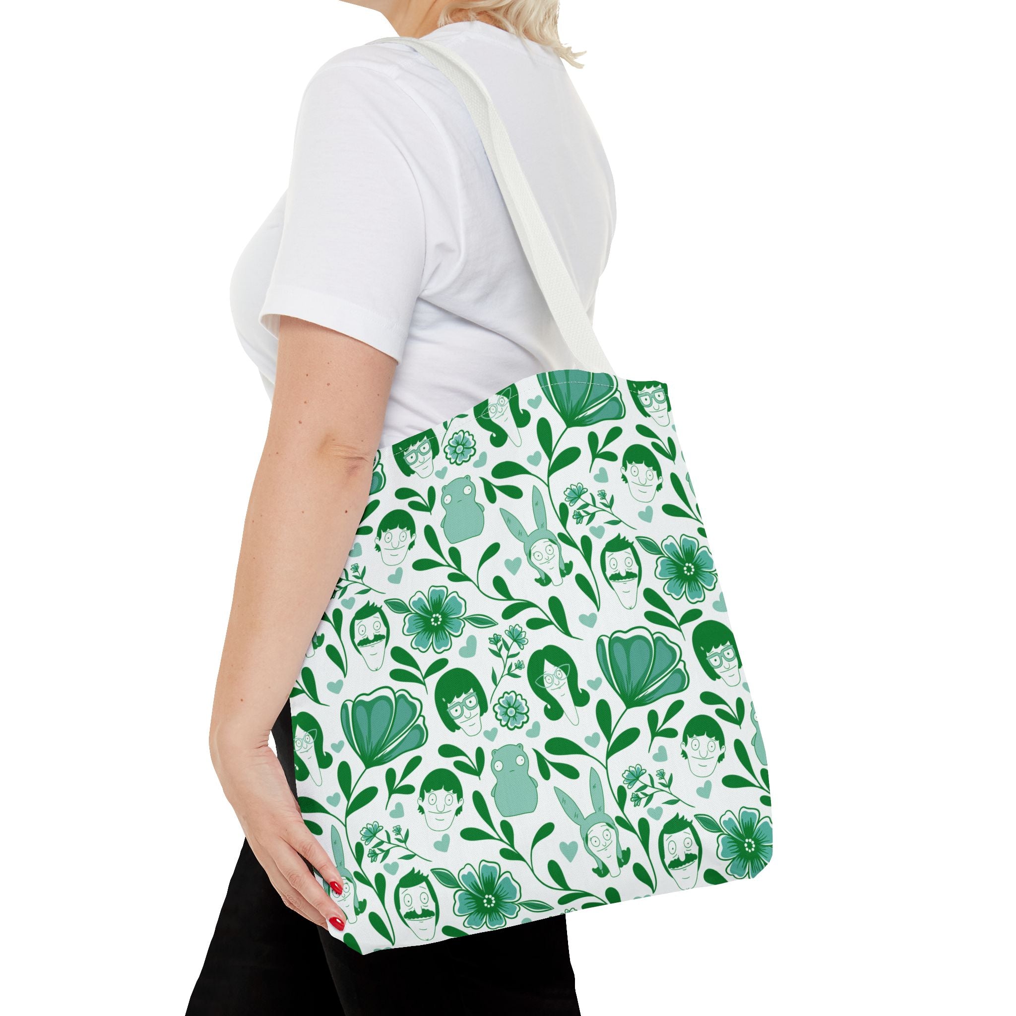 Green Belcher's Fine China Tote Bag