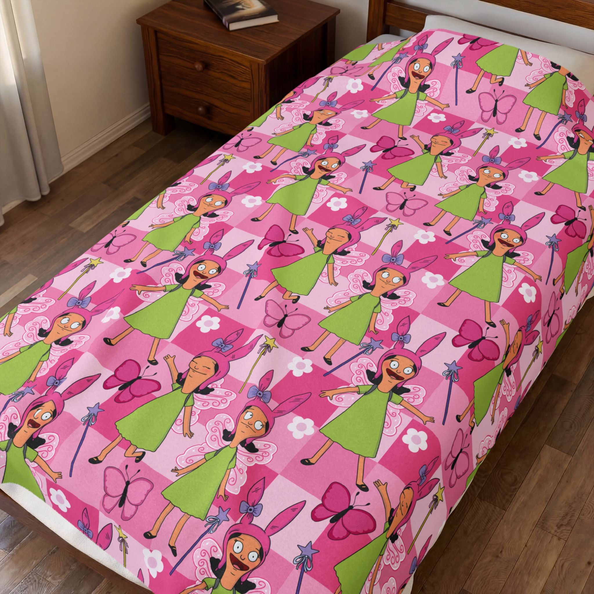 Alternate Universe Pixie Promenade Louise Plush Blanket
