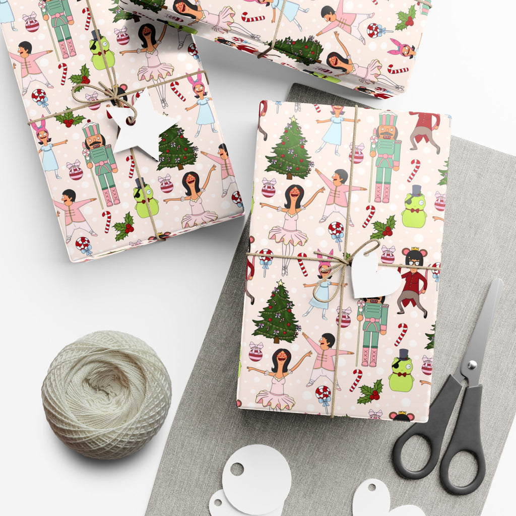 The Nutcracker Belchers Holiday Gift Wrap