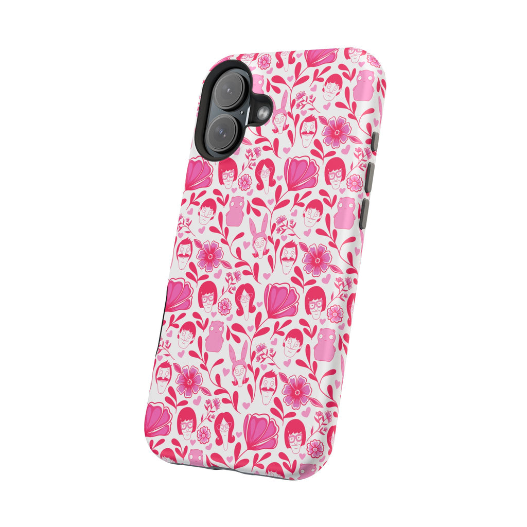 Belcher's Fine China iPhone Case V1 Pink – Magnetic Impact-Resistant