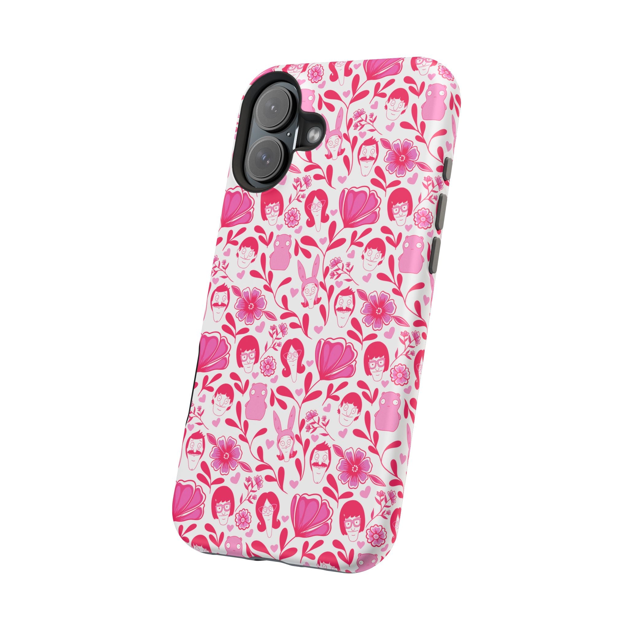 Belcher's Fine China iPhone Case V1 Pink – Magnetic Impact-Resistant