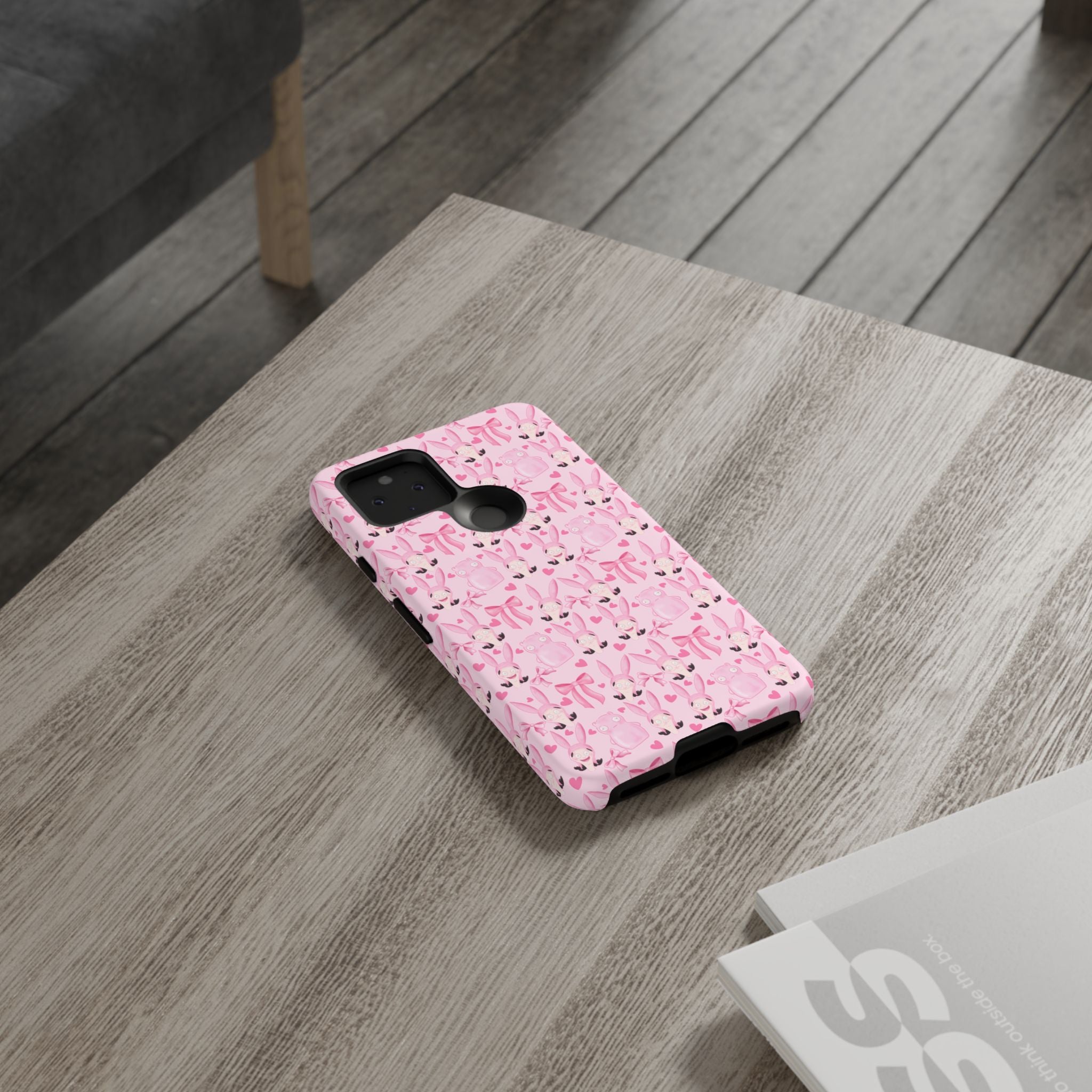 Bob's Burgers Inspired Coquette Louise Tough Case for iPhone, Google, and Samsung