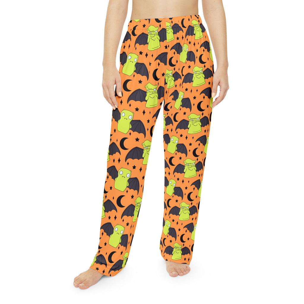 Women's Bat Kuchi Kopi Halloween Pajama Bottoms