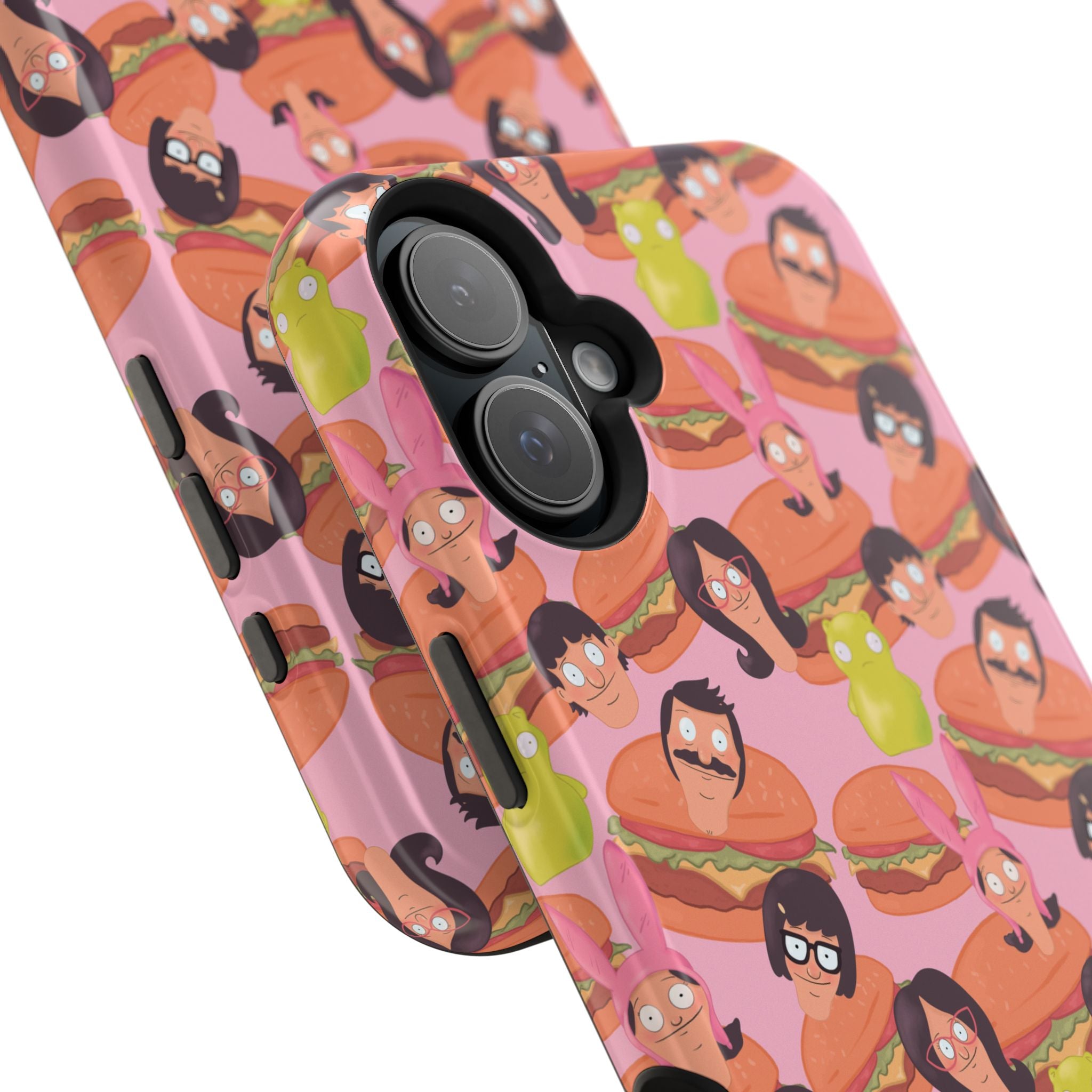 Belcher's Burger Time - Pink Magnetic Impact-Resistant iPhone Case