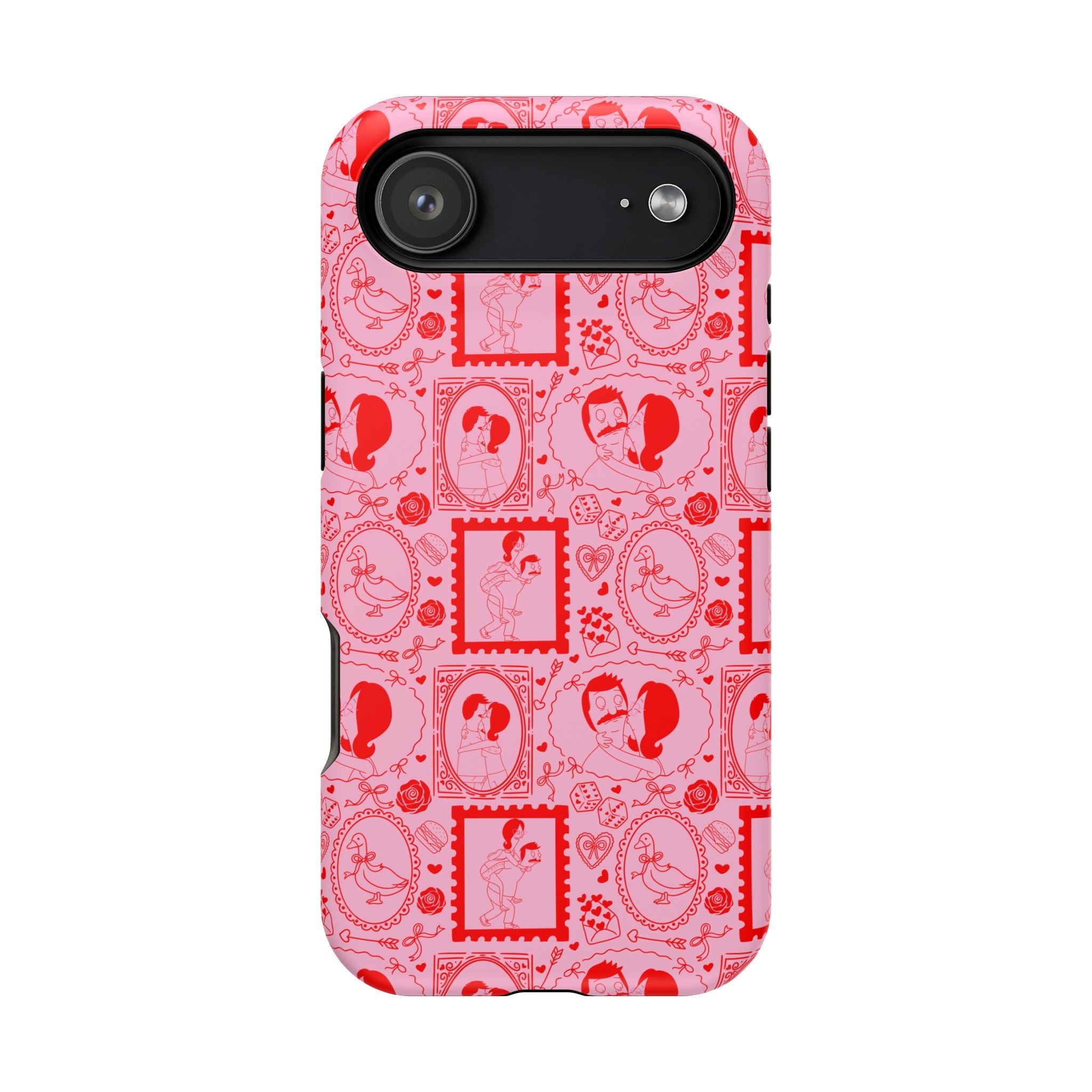 Linda & Bob Valentine's iPhone Case – Magnetic Impact-Resistant PINK