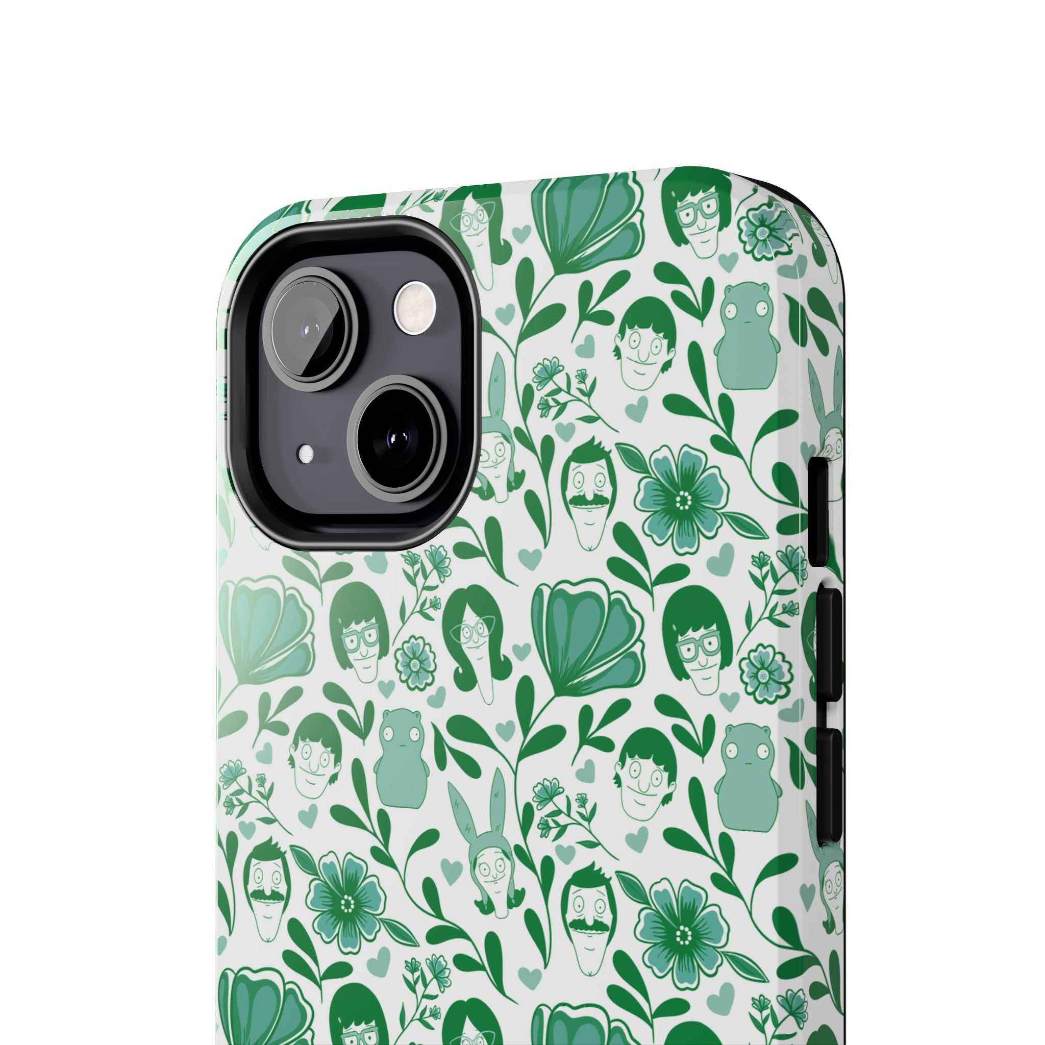 Belcher's Green Fine China Tough Phone Case (iPhone, Samsung) Not MagSafe!