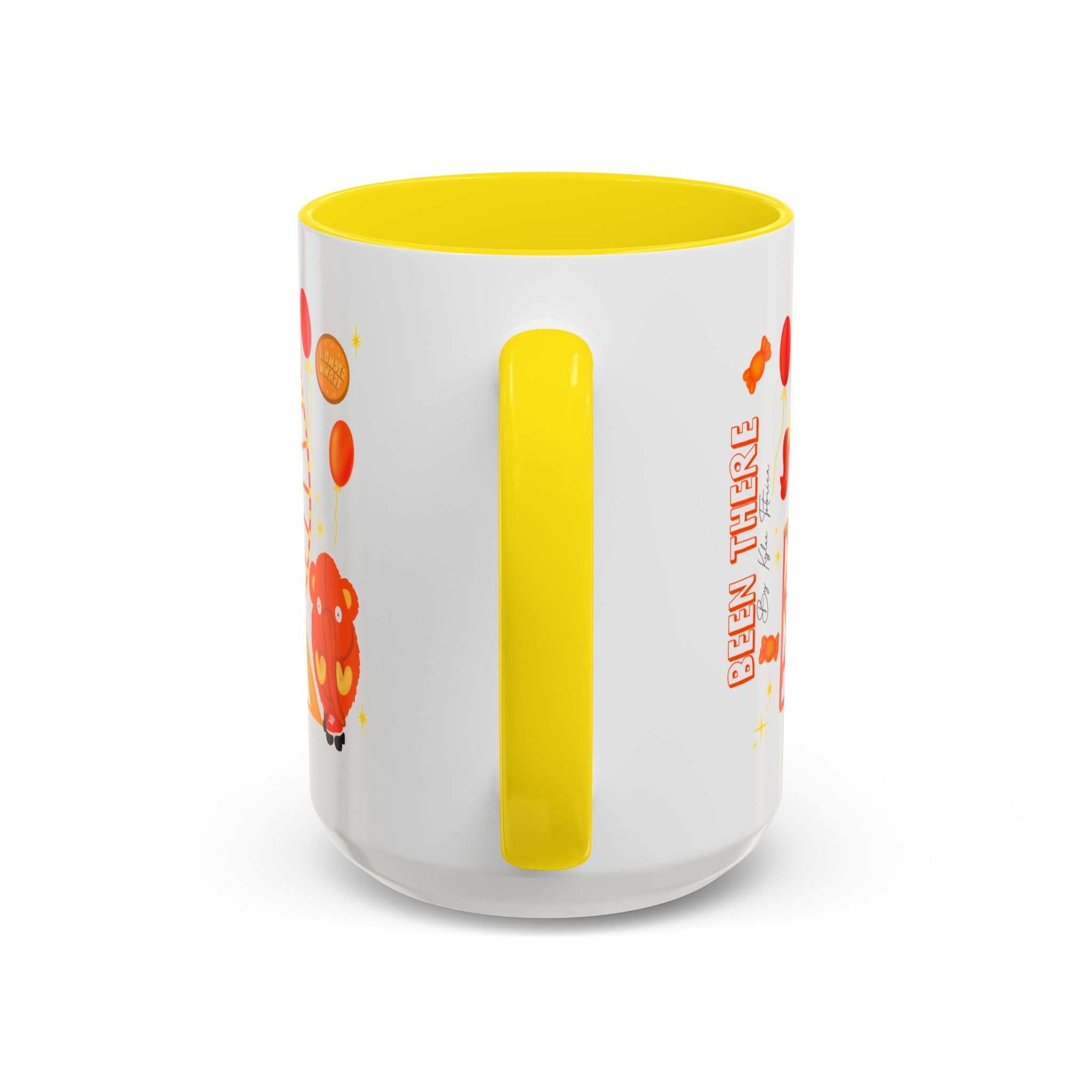 Wonder Wharf Accent Coffee Mug (11, 15oz) (RED VERSION)