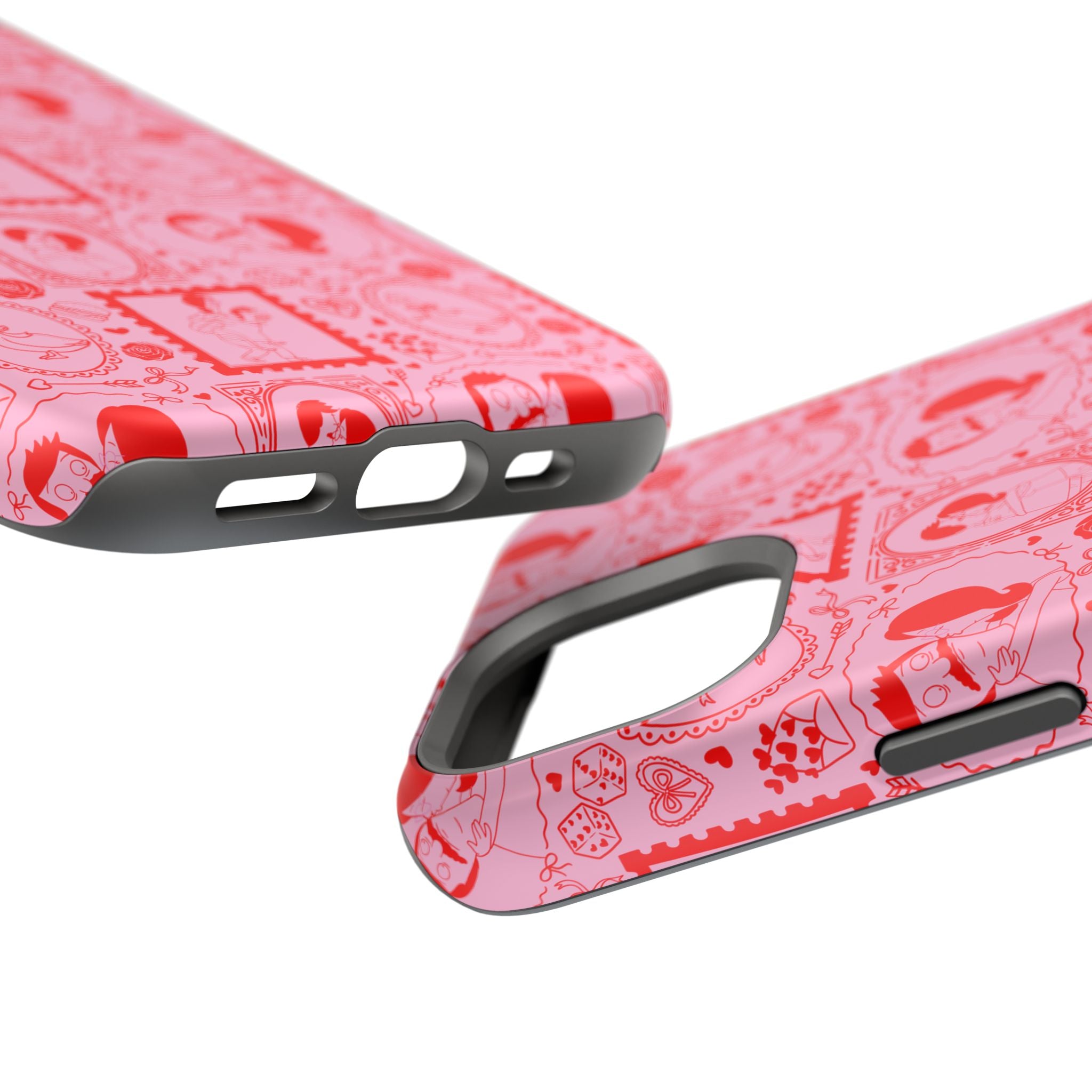 Linda & Bob Valentine's iPhone Case – Magnetic Impact-Resistant PINK