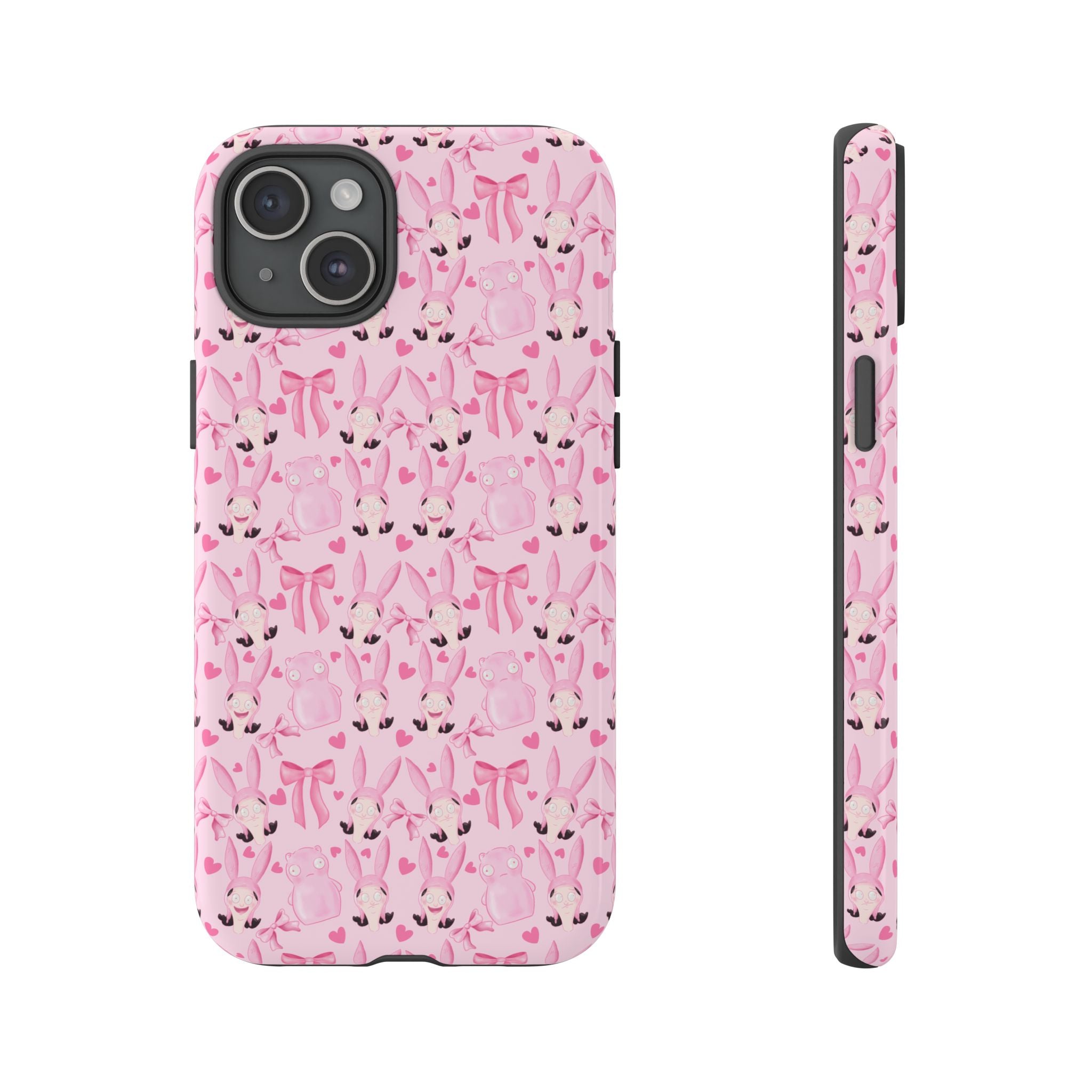 Bob's Burgers Inspired Coquette Louise Tough Case for iPhone, Google, and Samsung