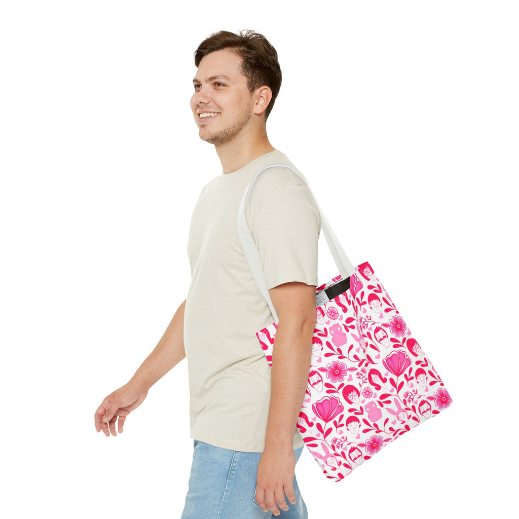 Pink Belcher's Fine China Tote Bag
