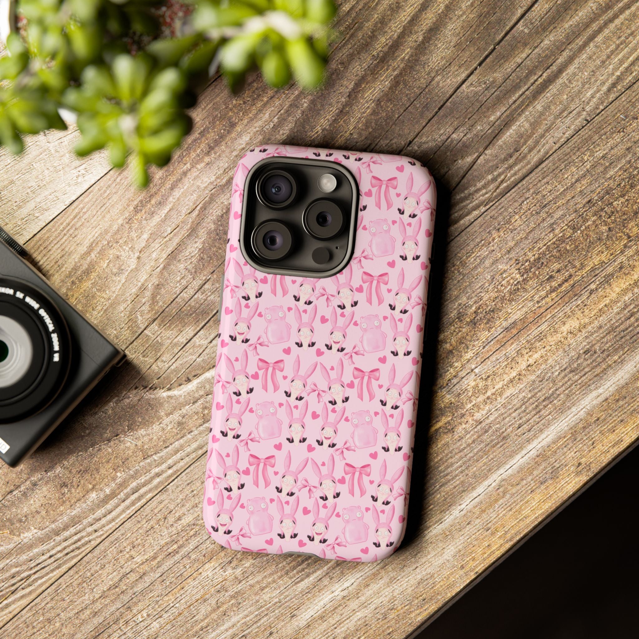 Bob's Burgers Inspired Coquette Louise Tough Case for iPhone, Google, and Samsung