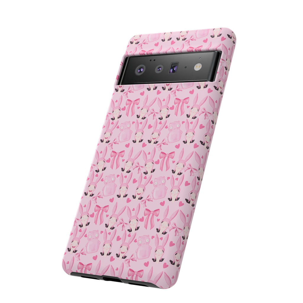 Bob's Burgers Inspired Coquette Louise Tough Case for iPhone, Google, and Samsung