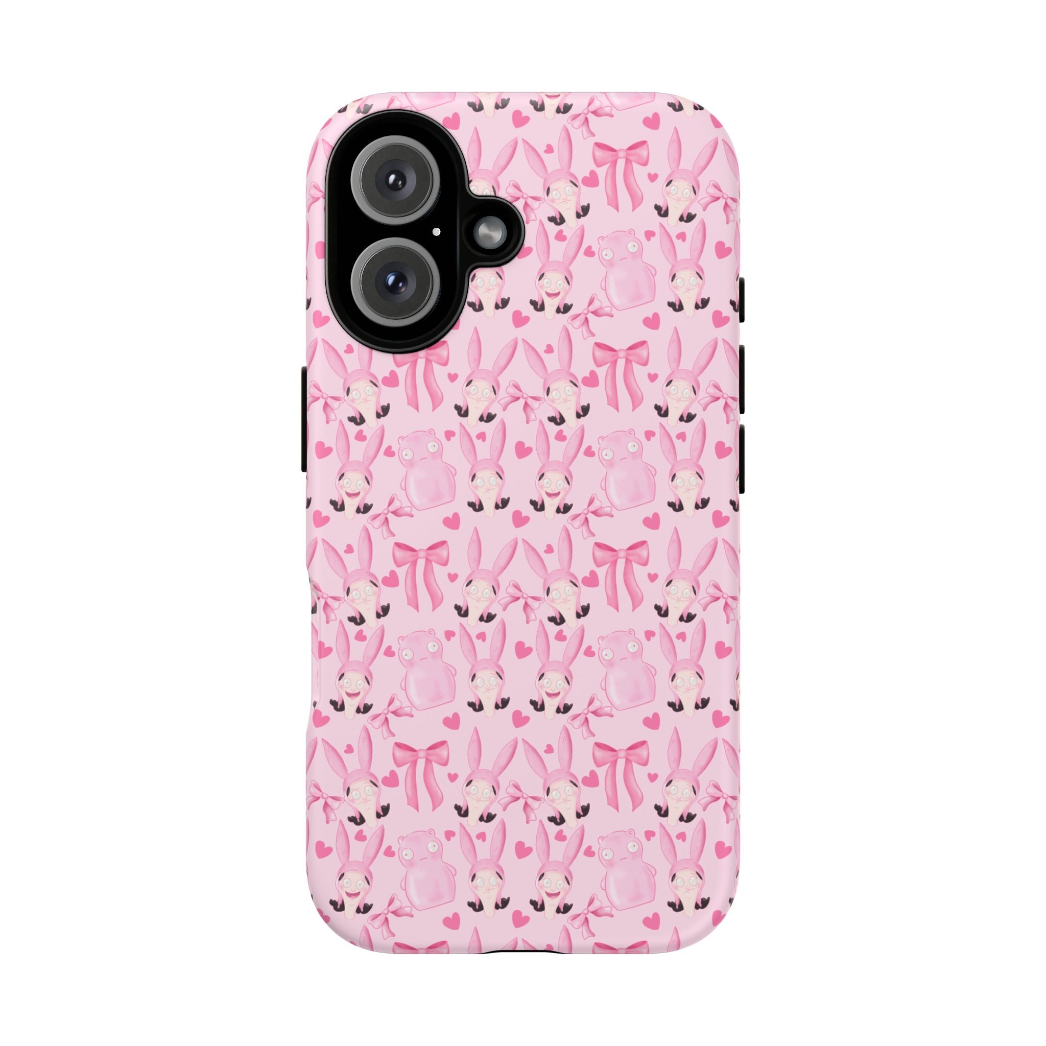 Bob's Burgers Inspired Coquette Louise Tough Case for iPhone, Google, and Samsung