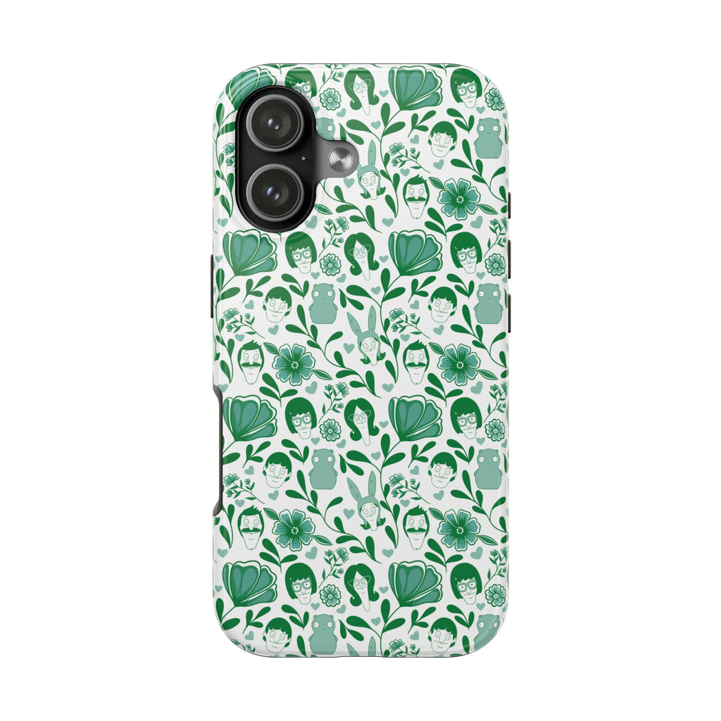 Belcher's Green Fine China Tough Phone Case (iPhone, Samsung) Not MagSafe!