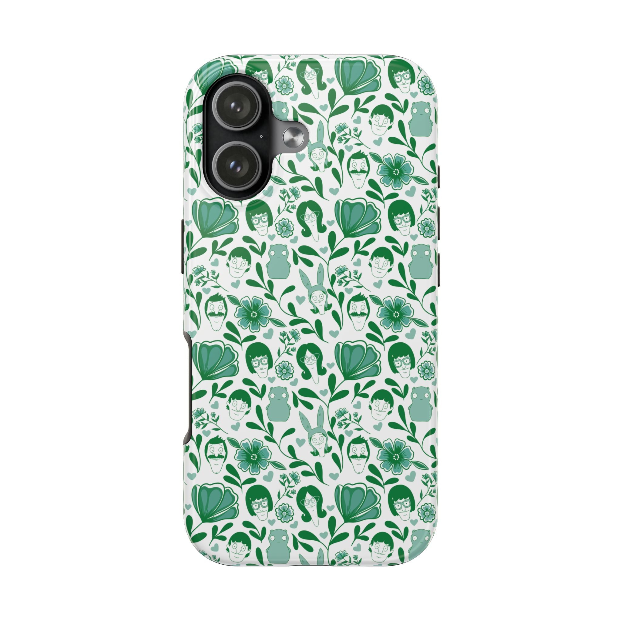 Belcher's Green Fine China Tough Phone Case (iPhone, Samsung) Not MagSafe!