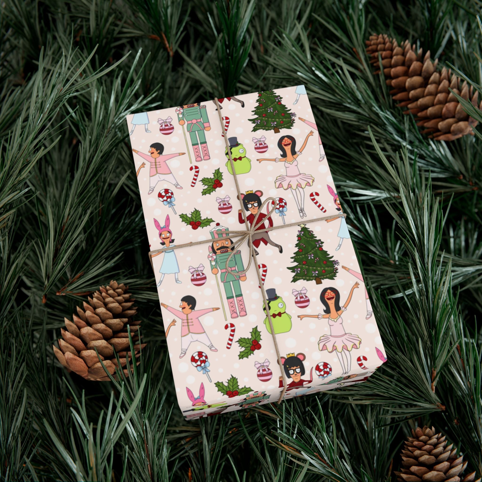The Nutcracker Belchers Holiday Gift Wrap