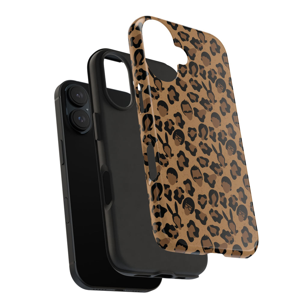 Leopard Print Belchers Phone Case (iPhone, Samsung) Not MagSafe!