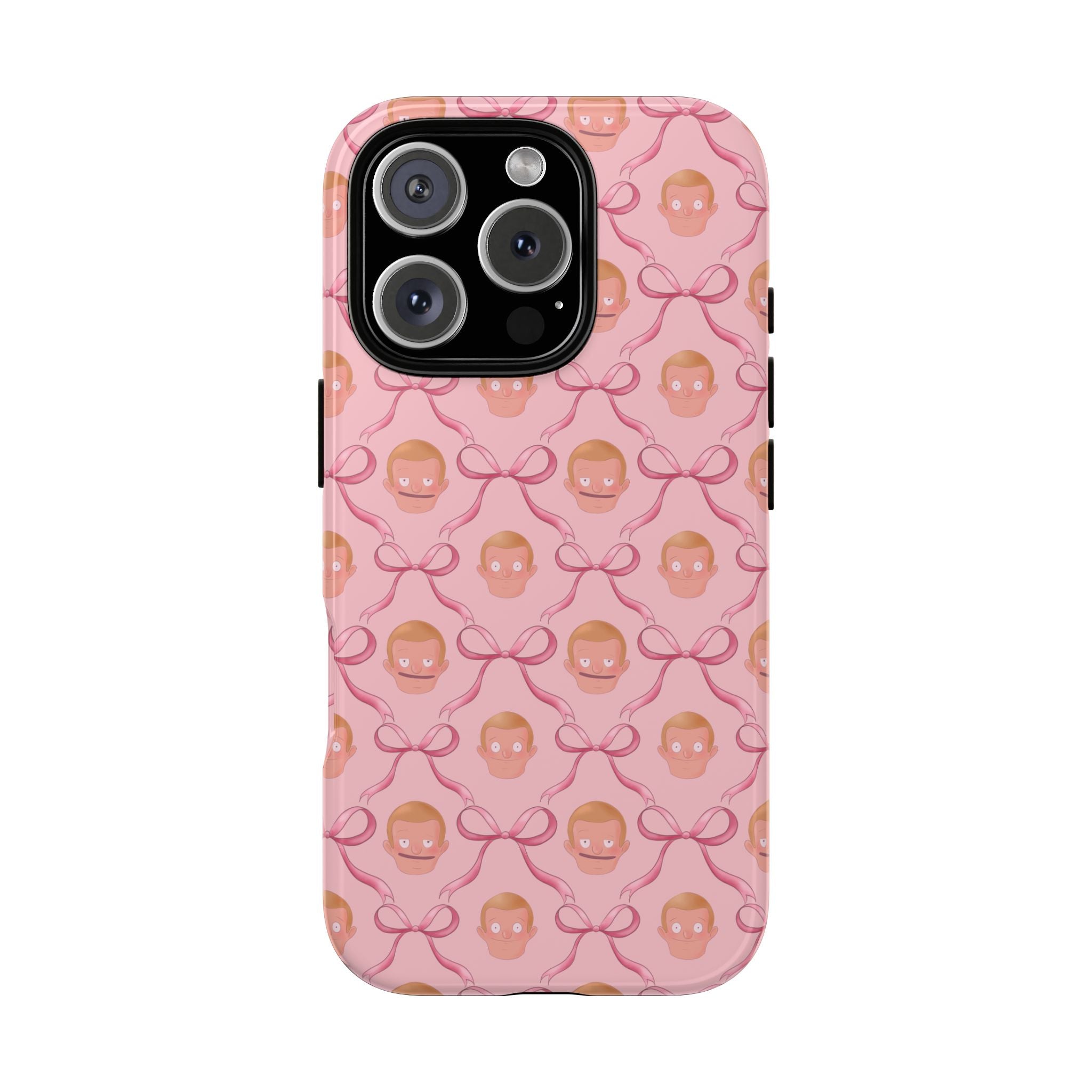 Bob's Burgers Inspired Regular Size Rudy Pink Coquette Tough Case for iPhone, Google, and Samsung