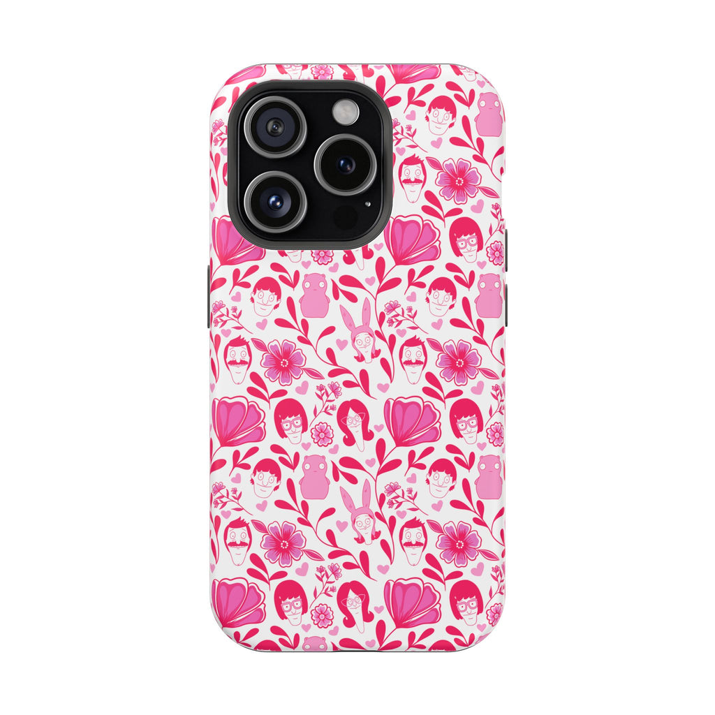 Belcher's Fine China iPhone Case V1 Pink – Magnetic Impact-Resistant