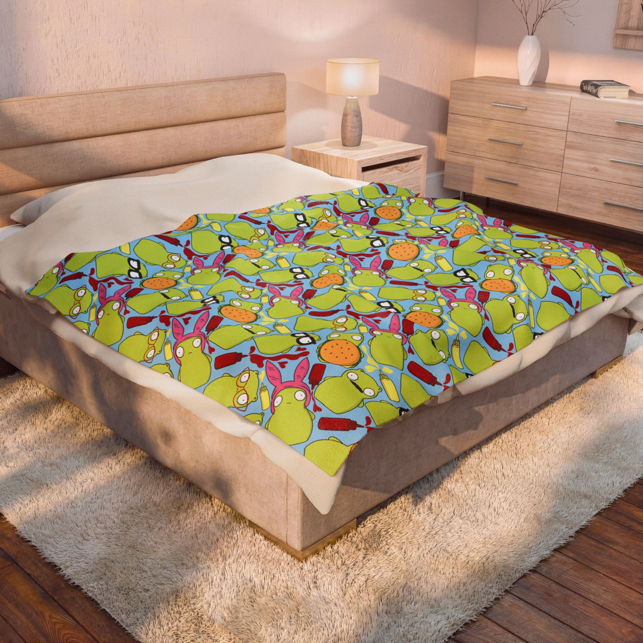 Kuchi Kopi Belcher's Plush Blanket