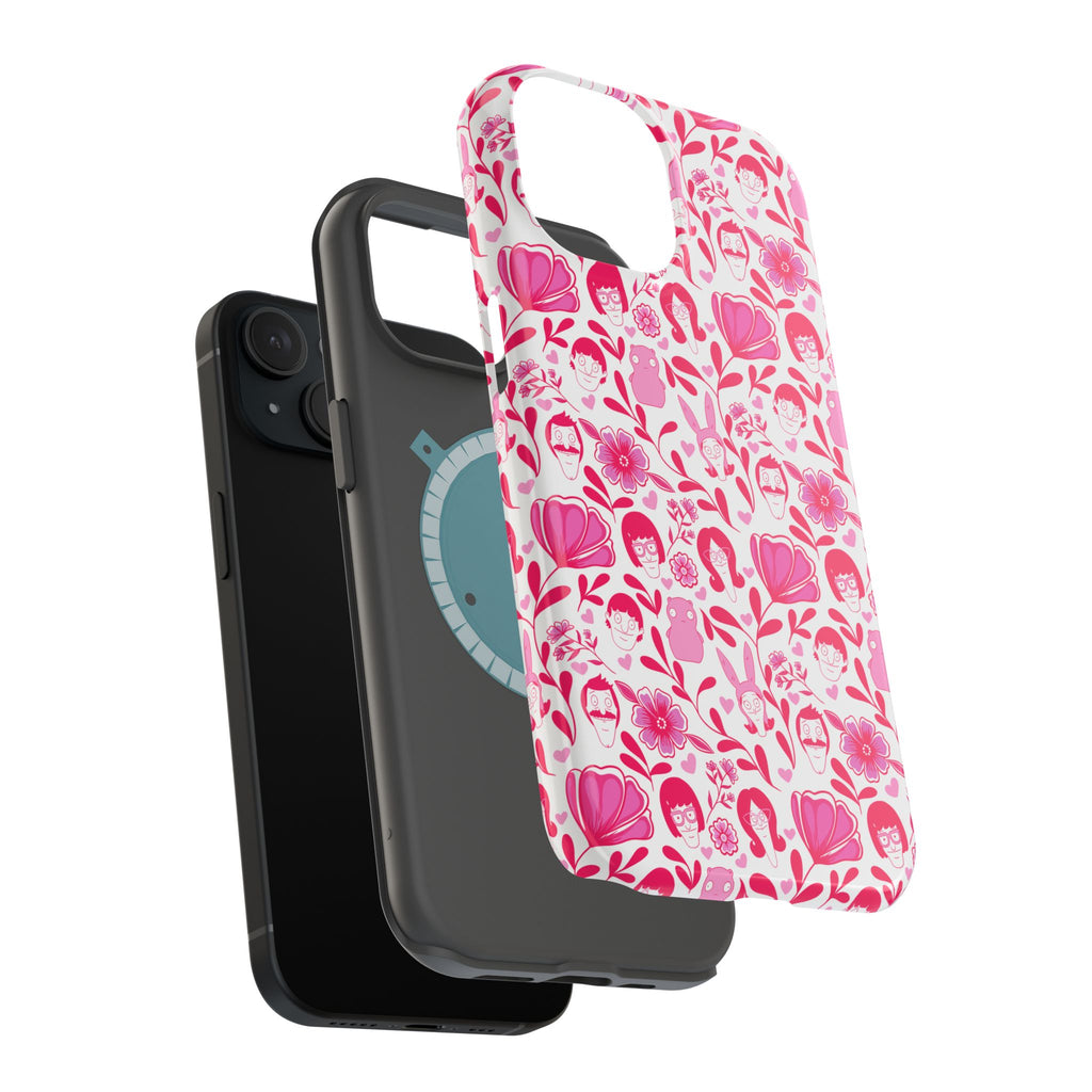 Belcher's Fine China iPhone Case V1 Pink – Magnetic Impact-Resistant