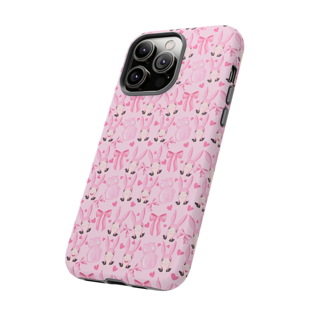 Bob's Burgers Inspired Coquette Louise Tough Case for iPhone, Google, and Samsung