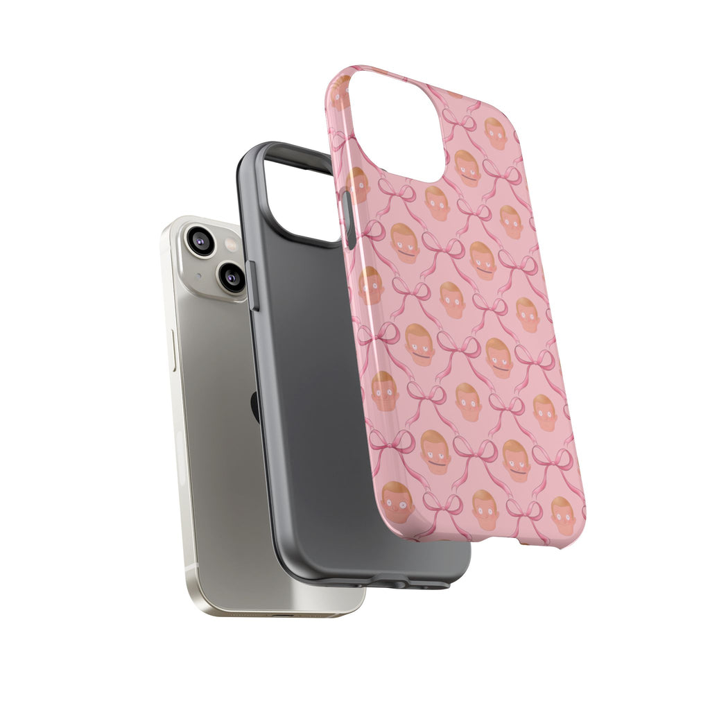 Bob's Burgers Inspired Regular Size Rudy Pink Coquette Tough Case for iPhone, Google, and Samsung