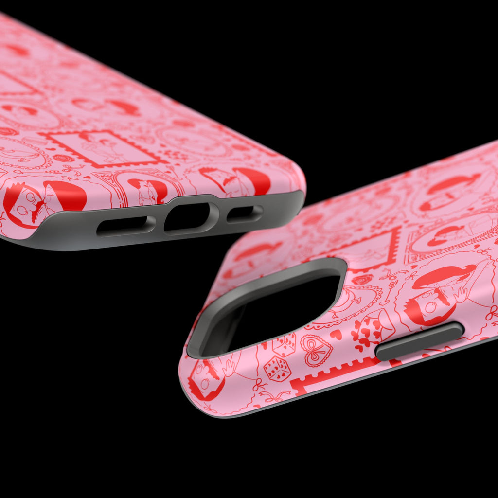 Linda & Bob Valentine's iPhone Case – Magnetic Impact-Resistant PINK