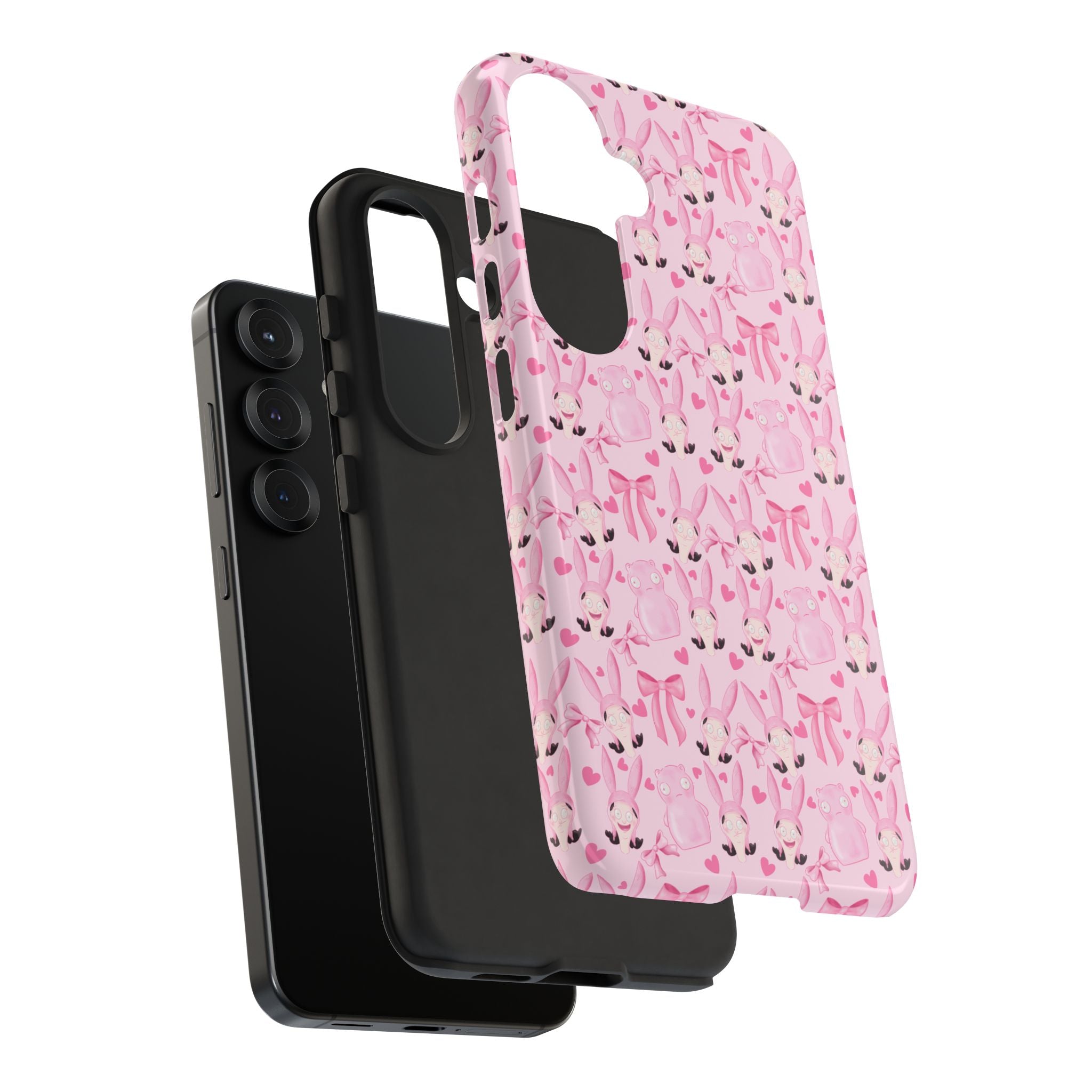 Bob's Burgers Inspired Coquette Louise Tough Case for iPhone, Google, and Samsung