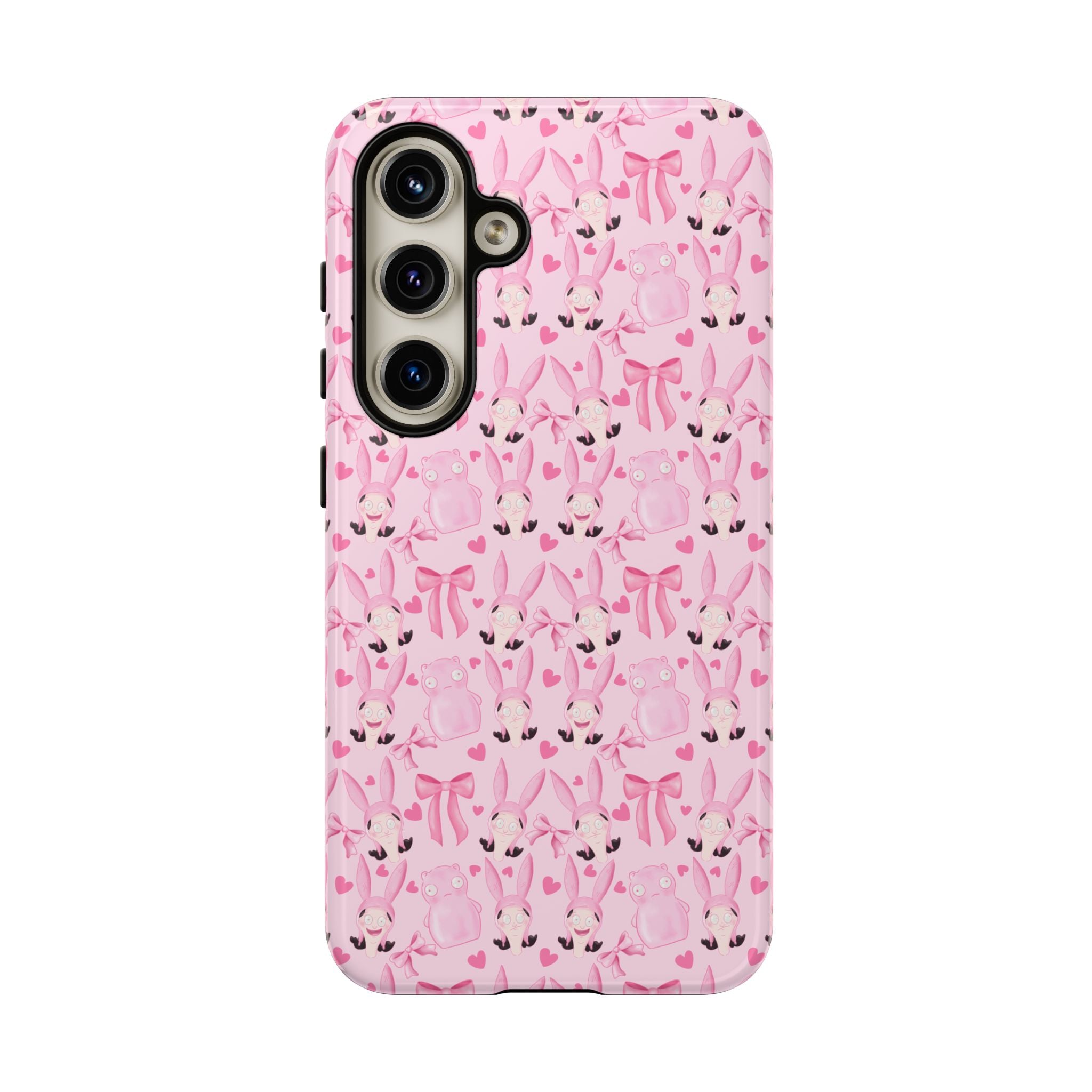 Bob's Burgers Inspired Coquette Louise Tough Case for iPhone, Google, and Samsung
