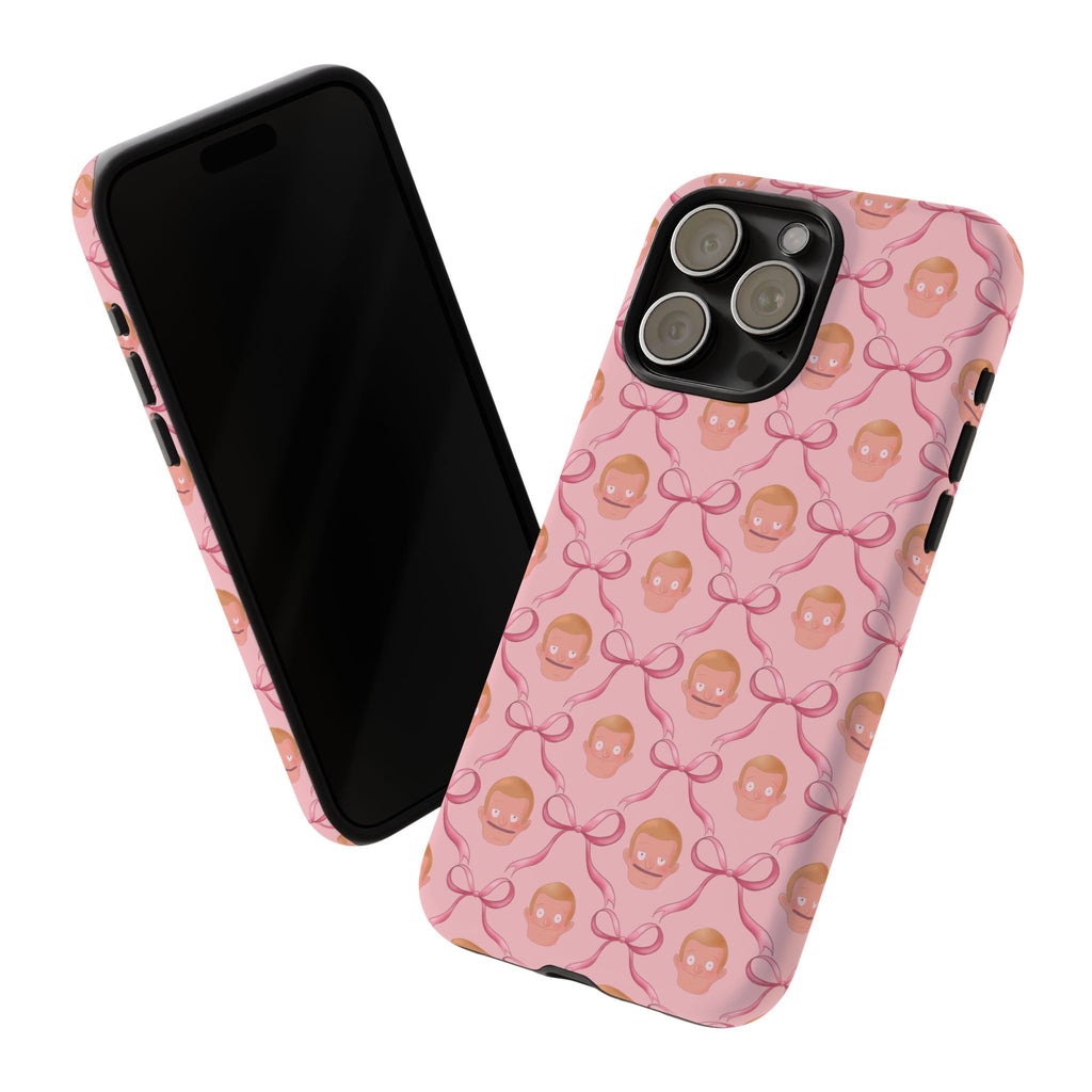 Bob's Burgers Inspired Regular Size Rudy Pink Coquette Tough Case for iPhone, Google, and Samsung