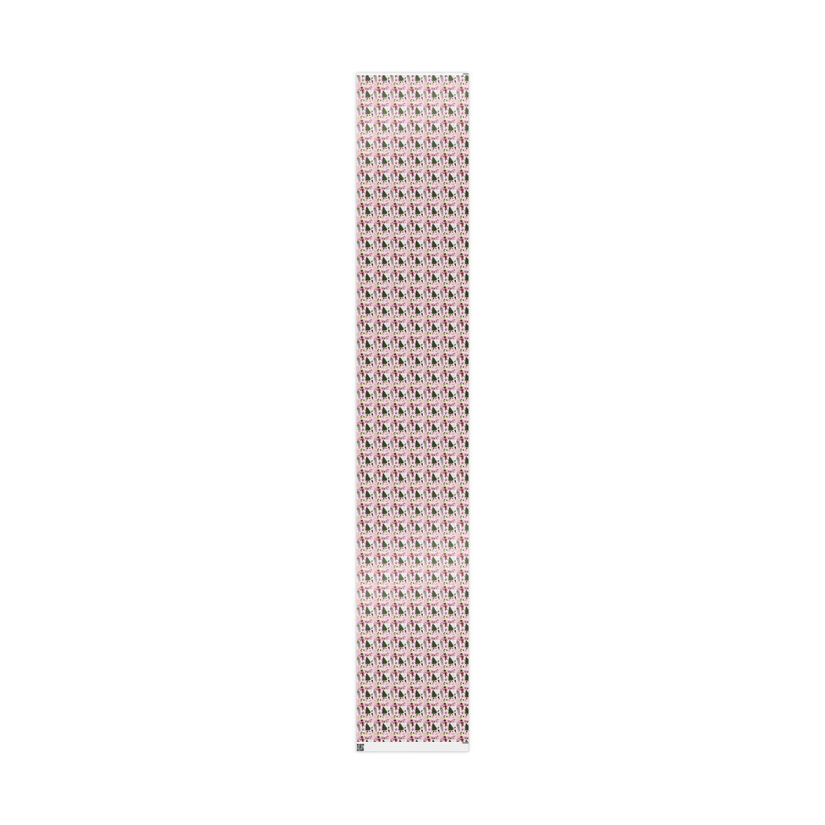 Belcher's Nutcracker Pink Plaid Gift Wrap